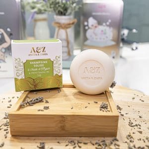 Shampoing solide ANITA & ZAHA à l’huile d’argan pour cheveux nourris naturellement