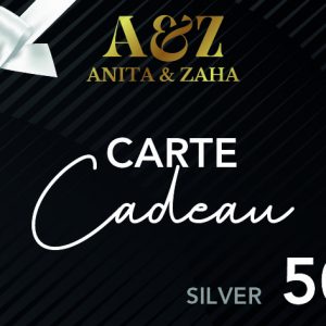 Carte cadeau Silver A & Z - 50€