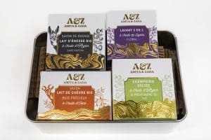 Coffret soin masculin, savoir-faire français et fabrication experte ANITA & ZAHA