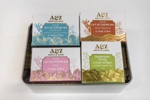 Coffret Sélection Jour J ANITA & ZAHA- produits Cosmétiques Fabriqués en France, sans huile de palme, sans graisse animale et zéro déchet
