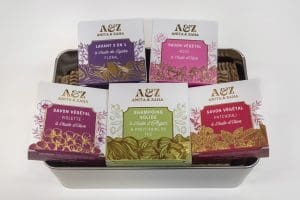 Coffret soin écoresponsable, conception dédiée et fabrication experte ANITA & ZAHA