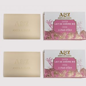Duo solide floral à la rose, Made In France – ANITA & ZAHA