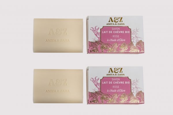 Duo solide floral à la rose, Made In France – ANITA & ZAHA