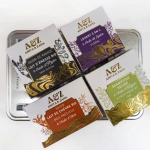 Coffret toilette pour homme, création soignée et qualité française ANITA & ZAHA Made In France