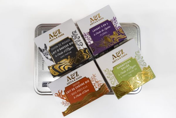 Coffret toilette pour homme, création soignée et qualité française ANITA & ZAHA Made In France