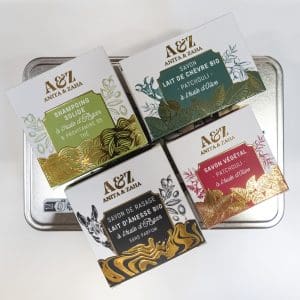 Coffret nettoyage, création soignée et savoir-faire français ANITA & ZAHA