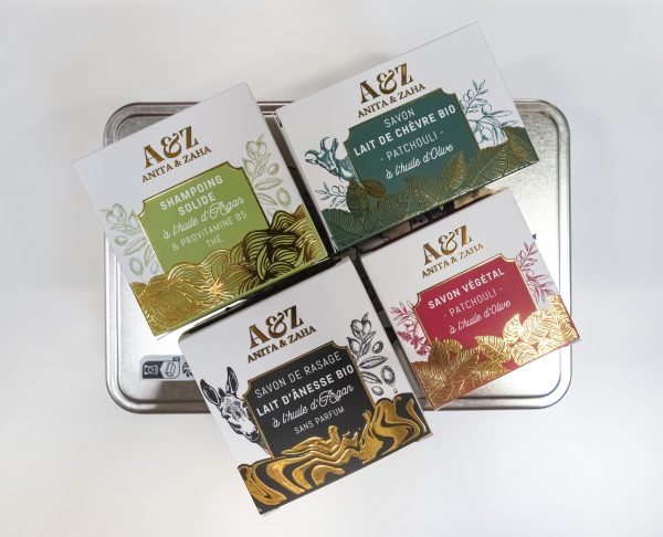Coffret nettoyage, création soignée et savoir-faire français ANITA & ZAHA