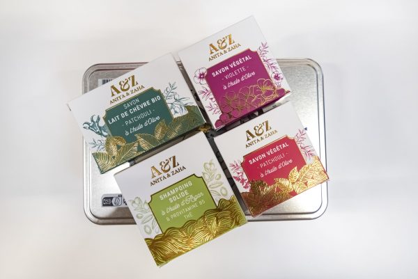 Coffret Sélection pour Toi ANITA & ZAHA-Soins cosmétiques Made In France avec passion- Ingrédients naturels