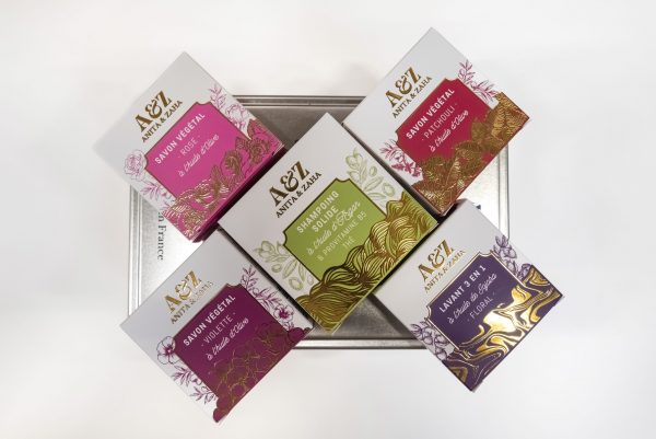 Coffret beauté végétale naturelle, création soignée et qualité française ANITA & ZAHA