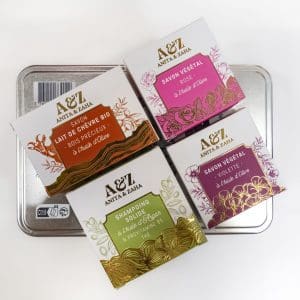 Coffret produits naturels au savoir-faire français pour soin régulier ANITA & ZAHA