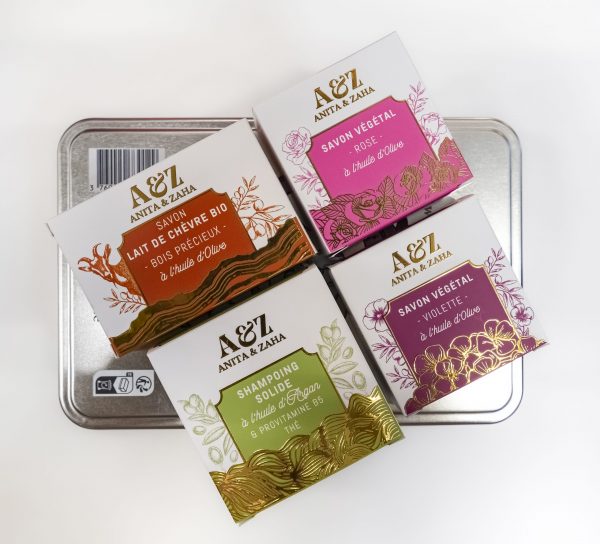 Coffret produits naturels au savoir-faire français pour soin régulier ANITA & ZAHA
