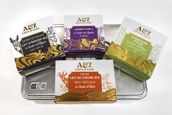 Ensemble de soins masculins innovants, conception dédiée et luxe abordable ANITA & ZAHA