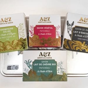 Ensemble hygiène masculine conçu avec passion et innovation ANITA & ZAHA