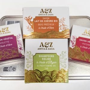 Ensemble soins aux essences orientales, fabrication avec passion et luxe abordable ANITA & ZAHA