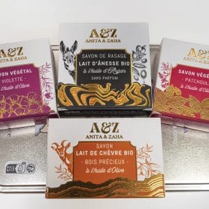 Coffret soin rasage naturel, qualité française et innovation ANITA & ZAHA