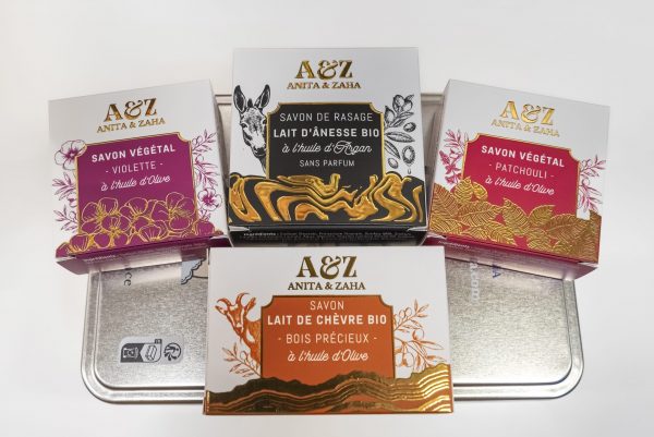 Coffret soin rasage naturel, qualité française et innovation ANITA & ZAHA