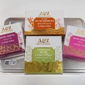 Coffret routine quotidienne conçu avec passion, luxe abordable et qualité française ANITA & ZAHA