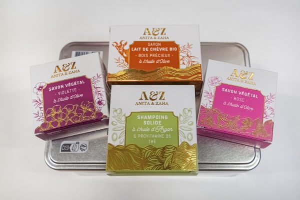 Coffret routine quotidienne conçu avec passion, luxe abordable et qualité française ANITA & ZAHA