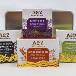 Coffret cadeau homme, fabrication avec passion et savoir-faire français ANITA & ZAHA