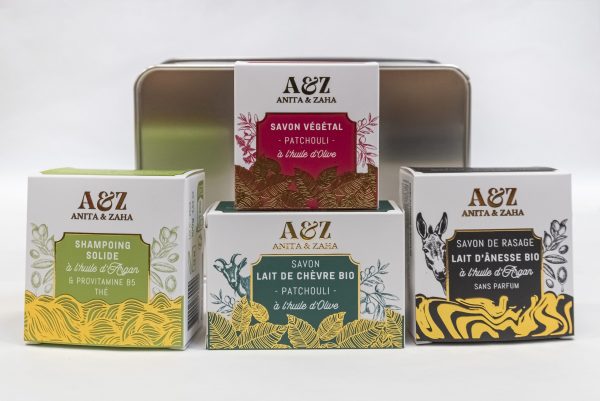 Coffret soin homme naturel, luxe abordable et savoir-faire français ANITA & ZAHA