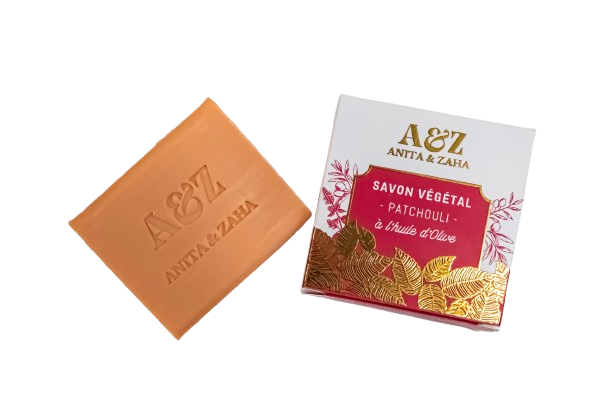 Photo du Savon Végétal Patchouli avec arrière-plan blanc © ANITA & ZAHA