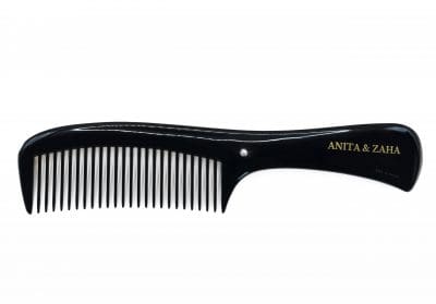 Peigne élégant noir à strass, accessoire cheveux brillant ANITA & ZAHA