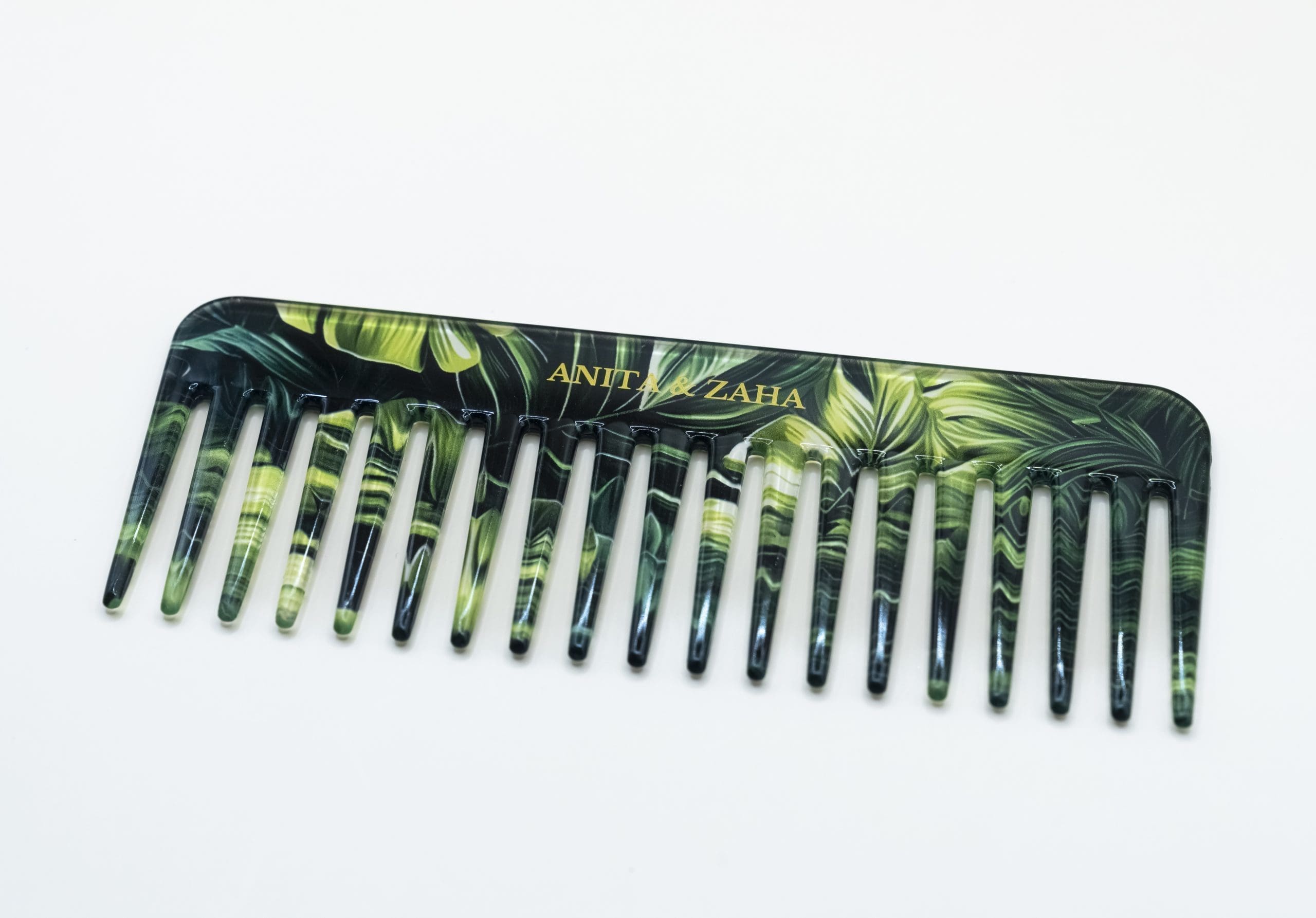 Peigne cheveux Tropical dents larges