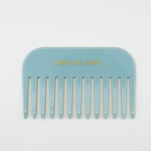 Petit Peigne en Acétate Vert