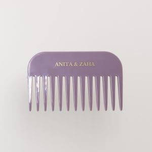 Petit Peigne à Cheveux en Acétate Rose