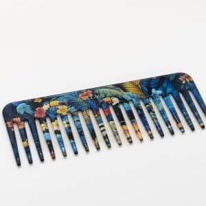 Peigne Démêlant en Acétate Toucan